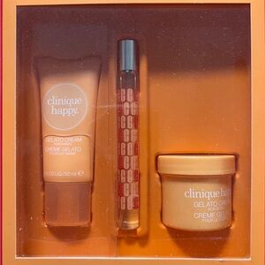 Clinique Happy Gelato Cream and Fragrance Set - Warm Orange